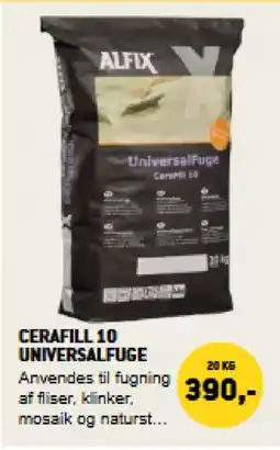 XL-BYG Cerafill 10 universalfuge tilbud