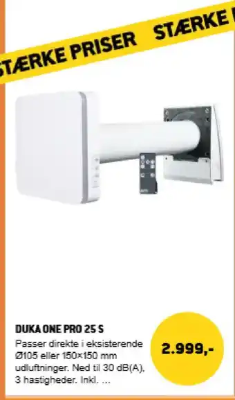 XL-BYG Duka One pro 25 S tilbud