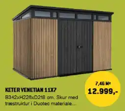 XL-BYG Keter venetian 11x7 tilbud