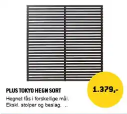 XL-BYG Plus tokyo hegn sort tilbud