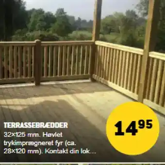 XL-BYG Terrassebrædder tilbud