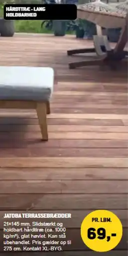 XL-BYG Jatoba terrassebredder tilbud