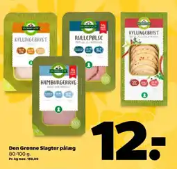 Netto Den Grønne Slagter pålæg tilbud