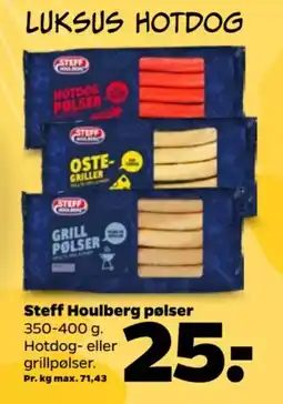 Netto Steff Houlberg pølser tilbud