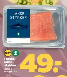 Netto Ferske lakse- stykker tilbud