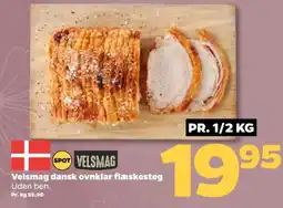 Netto Velsmag dansk ovnklar flæskesteg tilbud