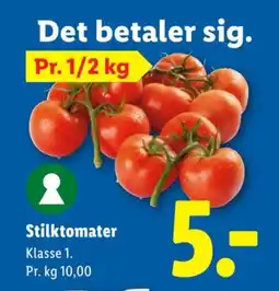 Lidl Stilktomater tilbud
