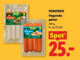 Lidl Vemondo Veganske pølser tilbud