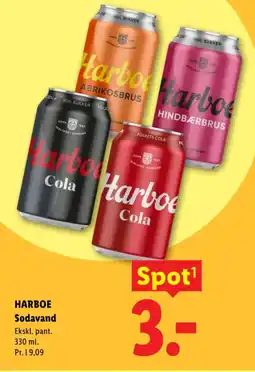 Lidl Harboe Sodavand tilbud