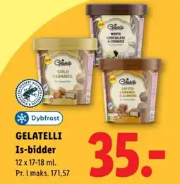 Lidl Dybfrost Gelatelli Is-bidder tilbud