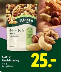 Lidl Alesto Nøddeblanding tilbud
