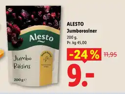Lidl Alesto Jumborosiner tilbud