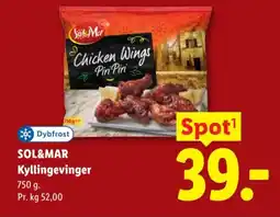 Lidl Dybfrost Sol&Mar tilbud