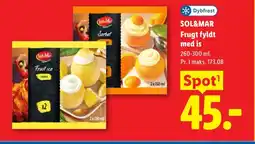Lidl Sol&Mar Frugt fyldt med is tilbud