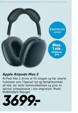 Bilka Apple Airpods Max 2 tilbud