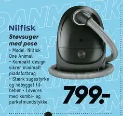 Bilka Nilfisk Støvsuger med pose tilbud