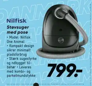 Bilka Nilfisk Støvsuger med pose tilbud
