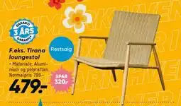Bilka Tirana loungestol tilbud
