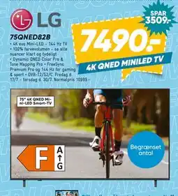 Bilka LG 75QNED82B tilbud