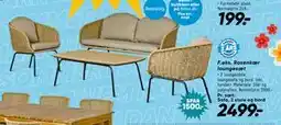 Bilka Rosenkær loungesæt tilbud