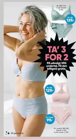 Bilka VRS undertøj tilbud