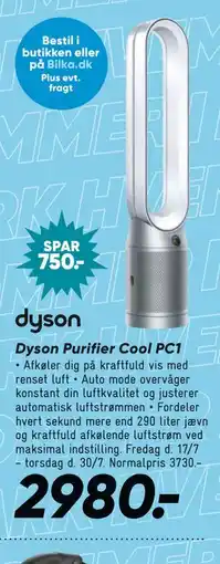 Bilka Dyson Purifier Cool PC1 tilbud