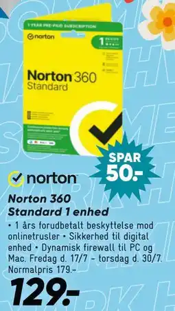 Bilka Norton 360 Standard 1 enhed tilbud