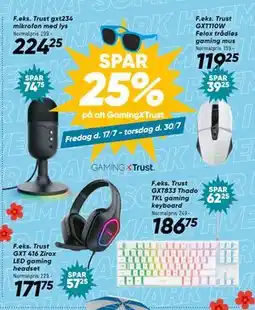 Bilka SPAR 25% på alt GamingXTrust tilbud