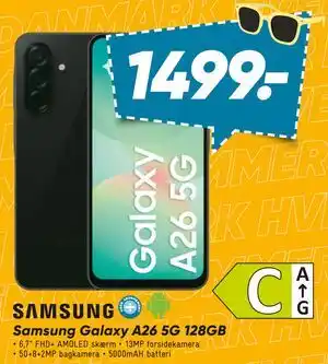 Bilka Samsung Galaxy A26 5G 128GB tilbud