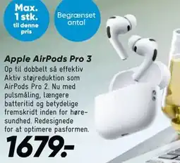 Bilka Apple AirPods Pro 3 tilbud