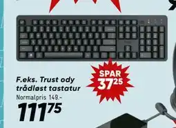 Bilka Trust ody trådløst tastatur tilbud