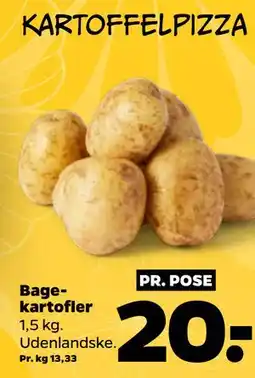 Netto Bagekartofler tilbud