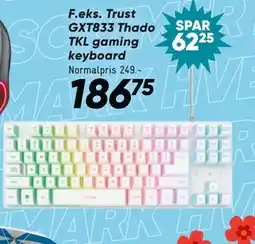 Bilka Trust GXT833 Thado TKL gaming keyboard tilbud