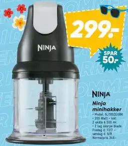 Bilka Ninja minihakker tilbud