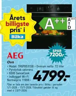 Bilka AEG Ovn tilbud