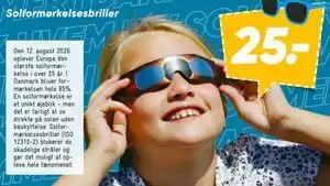 Bilka Solformørkelsesbriller tilbud