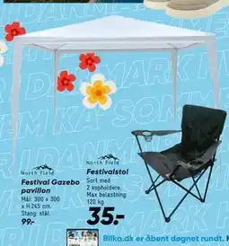 Bilka Festival Gazebo pavillon tilbud