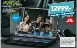 Bilka Acer Nitro AI 18” WQXGA Gaming PC tilbud