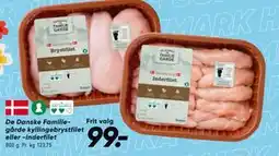 Bilka De Danske Familiegårde kyllingebrystfilet eller -inderfilet tilbud