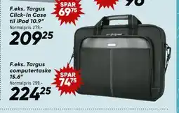 Bilka Targus computertaske 15.6” tilbud