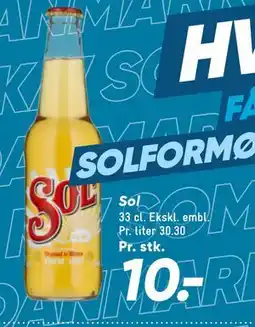 Bilka Sol tilbud