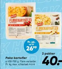 Bilka Peka kartofler tilbud