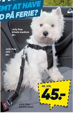 Bilka Jolly Paw bilsele medium tilbud