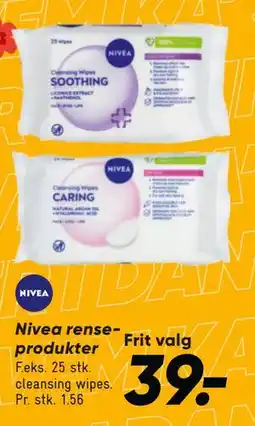 Bilka Nivea renseprodukter tilbud