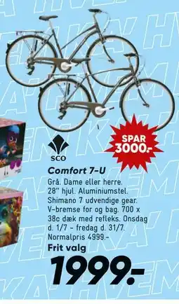 Bilka Comfort 7-U tilbud