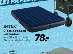Bilka Classic dobbelt luftmadras tilbud