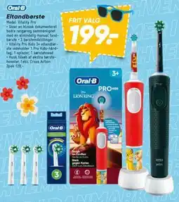 Bilka Eltandbørste tilbud