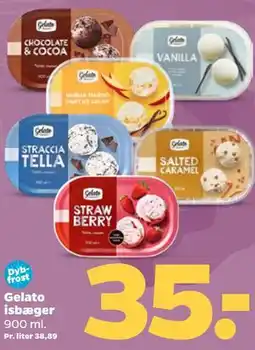 Netto Gelato isbæger tilbud
