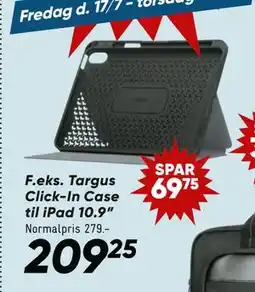 Bilka Targus Click-In Case til iPad 10.9” tilbud