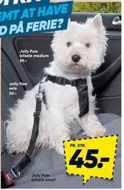 Bilka Jolly Paw sele tilbud
